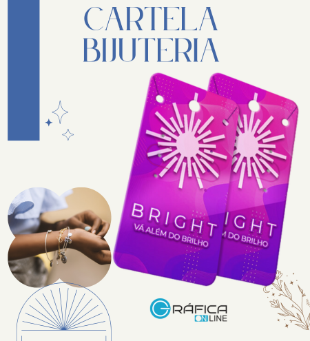CARTELA DE BIJUTERIAS 250GR 84X44mm UV1/0