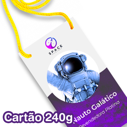 Credencial | 240g | 10x15cm | Sem Verniz