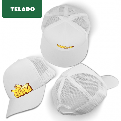 Boné Tecido Promocional (TELADO) - branco
