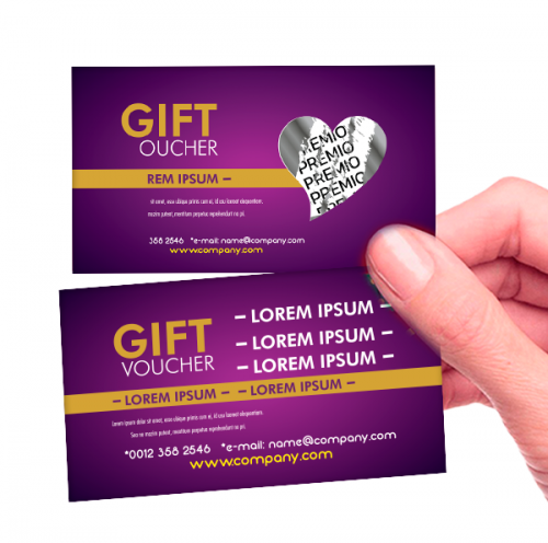 RASPADINHA PROMOCIONAL 4/1