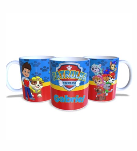 CANECA POLÍMERO PLÁSTICO BRANCO